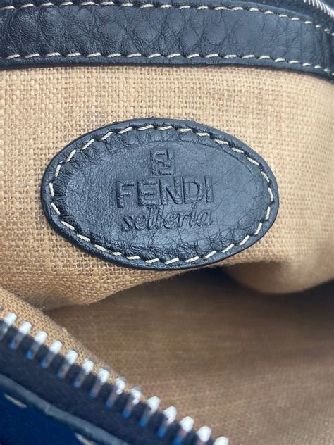 fendi selleria shopping bag|fendi selleria bag vintage.